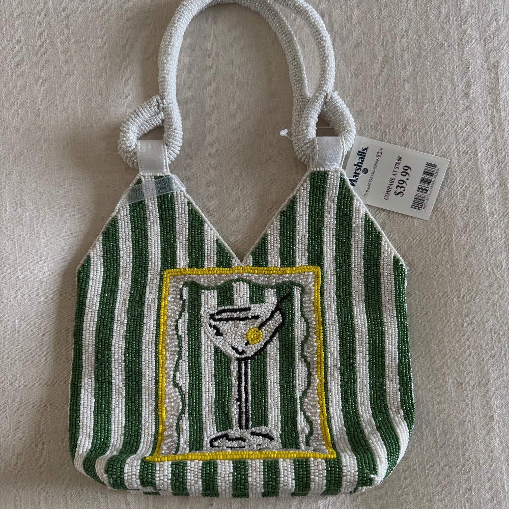 Martini Beaded Bag